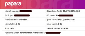 Kazanç Bahçesi.com Ödeme Kanıtı